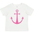 thumbnail image 3 of Inktastic Anchor Nautical Pink Girls Toddler T-Shirt, 3 of 5