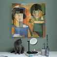 thumbnail image 4 of Diego Rivera《Two Gentlemen from Japan》Wall Art Prints Poster Art Poster Canvas Painting Decor Wall Print Photo Gifts Home Modern Decorative Posters 16x16inch(40x40cm), 4 of 5