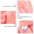 thumbnail image 3 of Greenadscape 3Ud Gorro Para De Coral Fleece Cómodo Ideal Para Ducha Y Cuidado Diario, 3 of 6