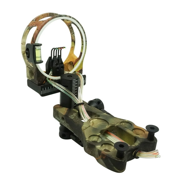 Safari Choice Camouflage 5-Pin 0.019" Tool-Less Design Bow Sight