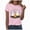 Pink, variant on TOWED22 Halloween Teacher Shirts for Women Ghost Reading Book T-Shirt Casual Fall Teacher Tee Tops(Black,S)