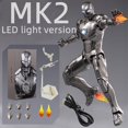 thumbnail image 1 of ZD-figuras de acción de Marvel legends, Iron Man, Iron Monger, MK3, juego de 1/10 luces LED, 10 ° aniversario, colección limitada, regalo Original xuanjing unisex, 1 of 2