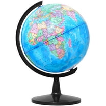 BSHAPPLUS® 13'' World Globe,Globe for Kids,World Globe with stand,World Globes for Adults,Blue