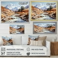thumbnail image 4 of Designart "Rocky Majesty of Beige Brown Mountains" Landscapes Wall Art Print, 4 of 5