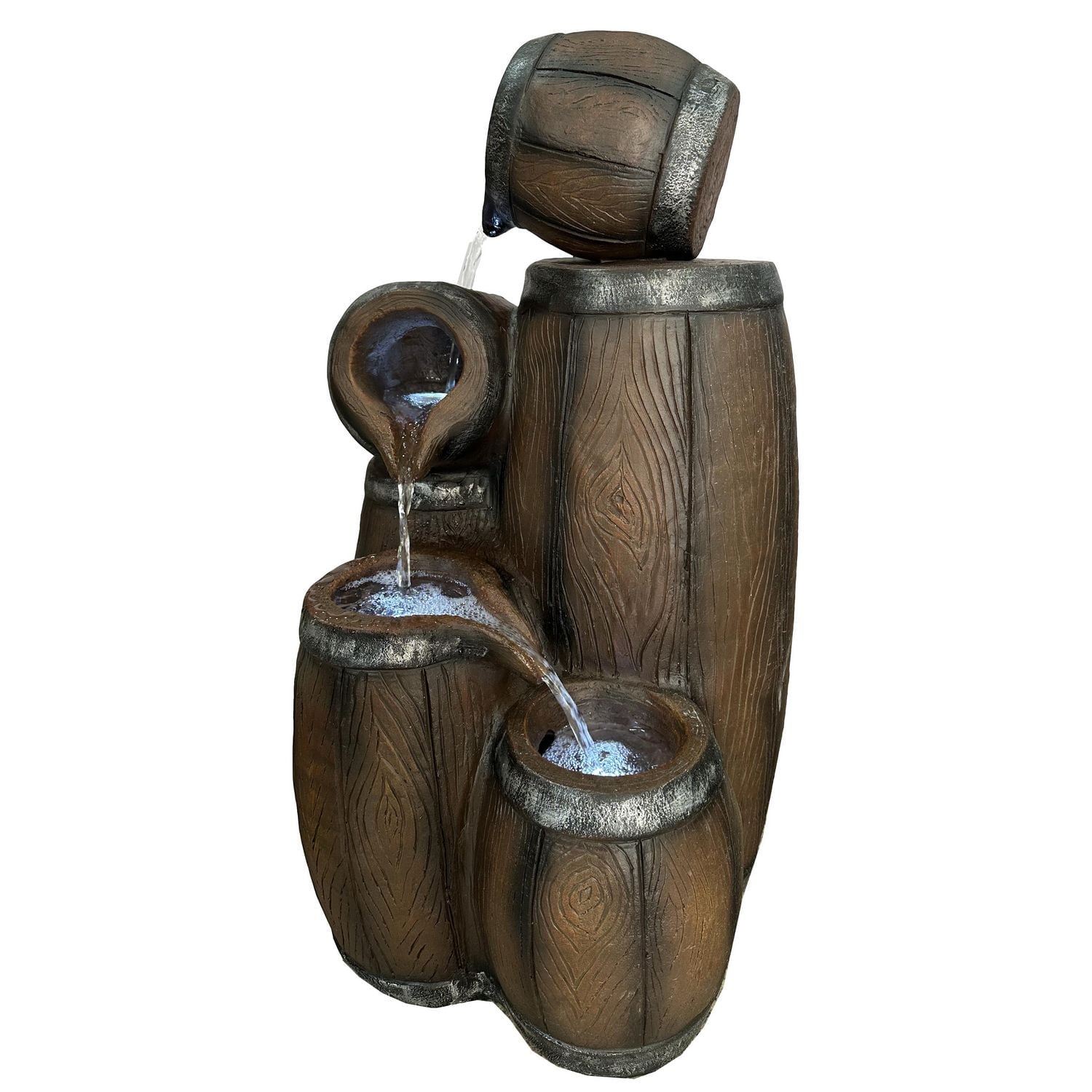 Angelo Décor fontaine baril renversé