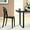 Black, variant on Modway Casper 18.5" Sturdy Acrylic Plastic Dining Chairs in Black (Set of 2)