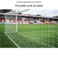 thumbnail image 2 of Ruiboury But de Soccer Filet de Remplacement Extérieur Terrain d'Entraînement de Football Filet de Porte Portable Pliable Flexible, 2 of 6