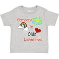 thumbnail image 3 of Inktastic Someone in Ohio Loves Me Boys or Girls Toddler T-Shirt, 3 of 5