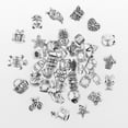 thumbnail image 4 of 38 Pcs Perles Intercalaires Charmes Perles Intercalaires Perles Métalliques, 4 of 8