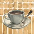 thumbnail image 2 of Popp, Grace 20x20 White Modern Wood Framed Museum Art Print Titled - Cafe au Lait II, 2 of 4