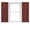471 Treated Cedar, variant on Mid America Vinyl Raised Panel Window Shutters (1 Pair)