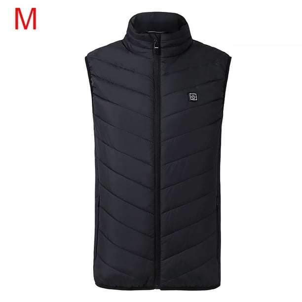Chaleco sin mangas con calefacción eléctrica para hombres de invierno para mujer, chaqueta con calefacción, L kenally AP1409-01