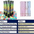 thumbnail image 4 of 12 Inch Confetti Cannon Multicolor Confetti Popper Party Shooter for Wedding Birthday Graduation Celebration, 5 Pack Biodegradable Confetti Shooter Launches 20-26 ft, 4 of 6