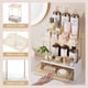 thumbnail image 5 of Organizador Delamu para encimera de baño, 2 niveles y 2 cajones, color ámbar, 5 of 8