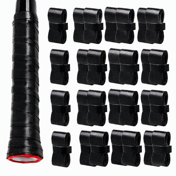 28 Pcs Tennis Racket Grip Tape,Sweat Absorption,Dry Feel,Precut PU Non-Slip Comfortable Handle Overgrip Grip Wrap for Tennis Badminton Pickleball