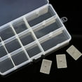thumbnail image 5 of Xinyolin 10/15/24 Compartments Plastic Box Jewelry Bead Storage, Container Craft Organizer, 5 of 8