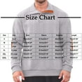 thumbnail image 3 of UQJfacai Mens Cable Knit Pullover Sweater Casual Button Down Stand Collar Long Sleeve Tops Fall Winter Knitted Sweaters with Elbow Patches, 3 of 3