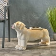 thumbnail image 3 of Dog Bench, Outdoor Bench, Light Brown, No Assembly Required, 3 of 9