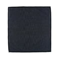 thumbnail image 2 of CTM Large Black Hemstitched Handkerchief, 2 of 2