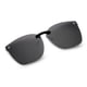 thumbnail image 1 of Clip On Sunglasses Rimless Clips Onto Nearsighted Glasses for Men Women, 1 of 5
