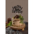 thumbnail image 4 of Adorno para Pastel Coche Negro "Feliz Cumpleaños", 4 of 7
