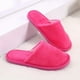 thumbnail image 5 of Sonducket Zapatillas de casa Calzado cálido Suministros de invierno Multicolor Larga duración Lavable Suavidad Piel Cierre Artesanía Zapatilla Accesorios de calzado Rosa roja 40-41, 5 of 6