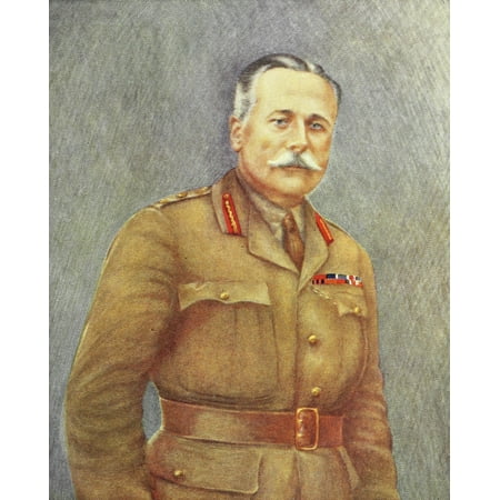 The Great War 1917 Field Marshal Sir Douglas Haig Canvas Art - Unknown (18 x 24)