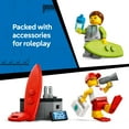 thumbnail image 6 of LEGO City Lifeguard Beach Rescue Truck Toy - Building Toy for Kids, Boys and Girls, Ages 6+ - Includes 2 Minifigures, Shark Toy - Gift for Beach-Loving Kids - 60453, 6 of 9