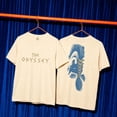 thumbnail image 3 of The Odyssey Graphic T-Shirt, Agamemnon Helmet Logo Tee, Front and Back Print Greek Mythology Shirt, Epic Movie Fan Gift, 3 of 9