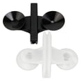 thumbnail image 6 of 3x2.1 Inch PVC Aquarium Suction Cup Divider Clips, Fish Tank Isolation Mesh Board Fixing Brackets, Durable Glass Holding Clamps for Aquatic Breeding Partition and Fish Tank Decor Setup,1 Pc,White, 6 of 6