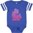 thumbnail image 3 of Inktastic Michigan Silhouette Mandala Boys or Girls Baby Bodysuit, 3 of 5