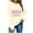 Beige, variant on Wancir Fall Clothes Women,Women Casual Plus Size Long Sleeved Round Neck T-Shirt Top Going Out Clothes