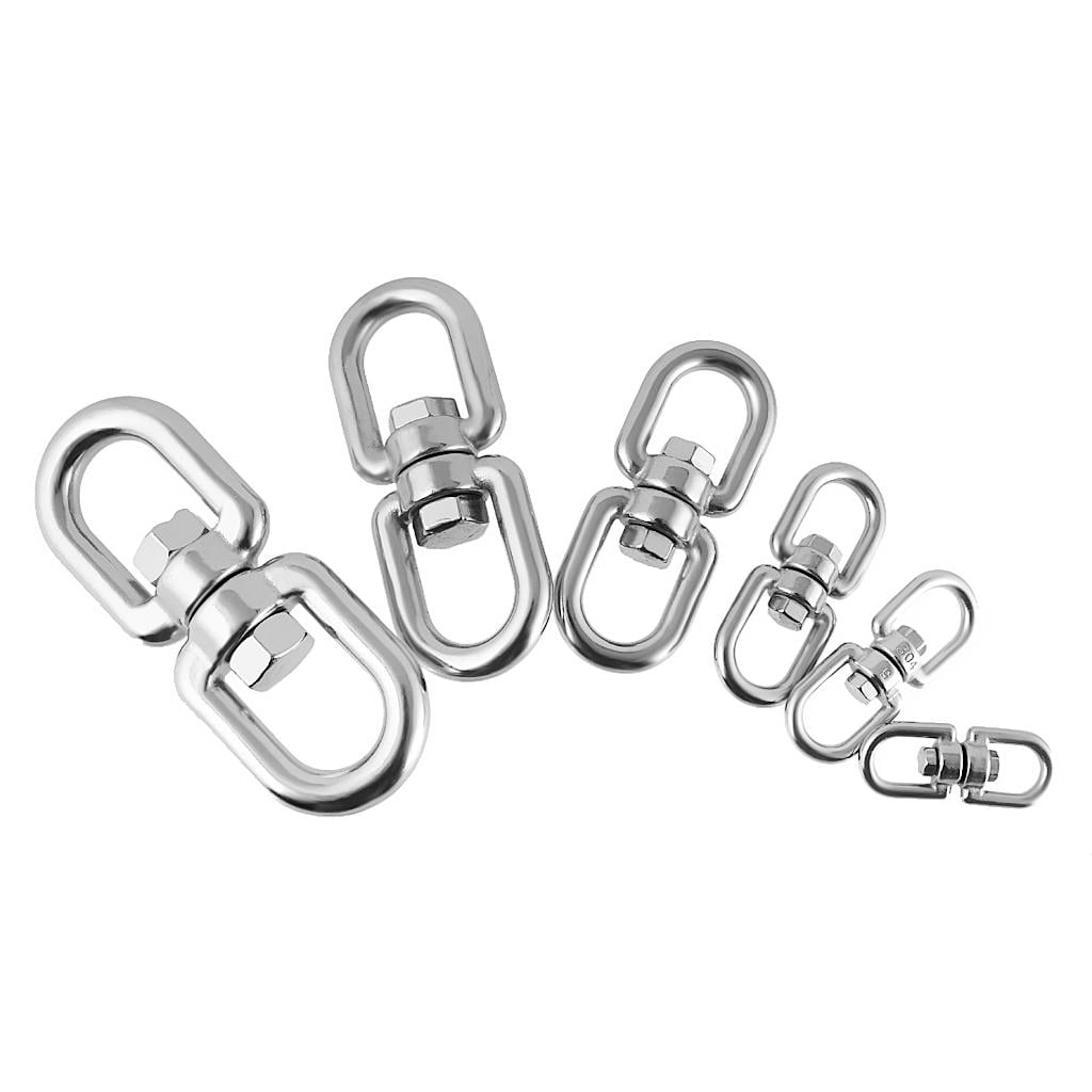 Carabiner Camping Universal Ring 8-Model Chain Buckle Keyring Hiking Outdoor 