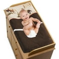 thumbnail image 4 of Sweet Jojo Designs Wild West Cowboy Brown Red Blue White Changing Pad Cover, 4 of 6