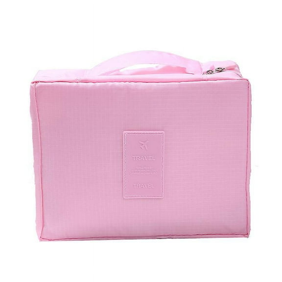 Travel Makeup Bag Travel Train Case Portable Cosmetic Makeup Case Organizer for Women and Girls