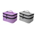 thumbnail image 1 of Estuche de transporte de esmalte de uñas,Estuche de transporte para esmalte de uñas Organizador de uñas,Soporte para bolsa de almacenamiento con capacidad para 30 de gris púrpura Zulema Estuche de transporte de esmalte de uñas, 1 of 8