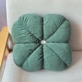 thumbnail image 5 of Flower Pillow, Velvet Flower Shaped Pillow for Couch Bed Chair Sofa, Home Decor Floor Seating Cushion Cute Throw Pillows for Living Room Bedroom （Light Blue）, 5 of 7