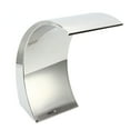 thumbnail image 2 of Waterfall Pool Spillway With Arc, 15.7 In Stainless Steel Spillway, Easy Installation Waterfall Outlet For Garden Outdoor Playground Swimming Pool, 2 of 8