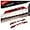 Red, variant on TINKI Car Inner Door Sill Cover Scuff Plate Trim Sticker Compatible with Corvette C8 Stingray 2020-2023, Door Sill Guard Trim Sticker, Soft Carbon Fiber Interior Accessories