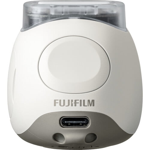 FUJIFILM INSTAX PAL Digital Camera (Milky White) Bundle With 32GB