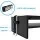 thumbnail image 5 of Soporte para monitor BONTEC Wood, 2 niveles con almacenamiento, 54 cm, negro, 5 of 9