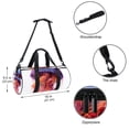 thumbnail image 5 of Jellyfish 17.7" Sports Bag with Interior Zipper Pocket and Large Capacity - Ideal for Travel, Soccer, and Yoga, 5 of 6