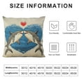 thumbnail image 5 of YANMS Sharks Ocean Animals Themed Throw Pillow Cover,Shark Pillowcase,Funny Pillowcase,Valentine's Day Gift,Shark, Decor for Home Bedroom Sofa Living Room, 5 of 5