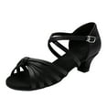 thumbnail image 1 of Children's Fashionable Soft Sole Comfortable and Non Slip Latin Dance Shoes, 1 of 8