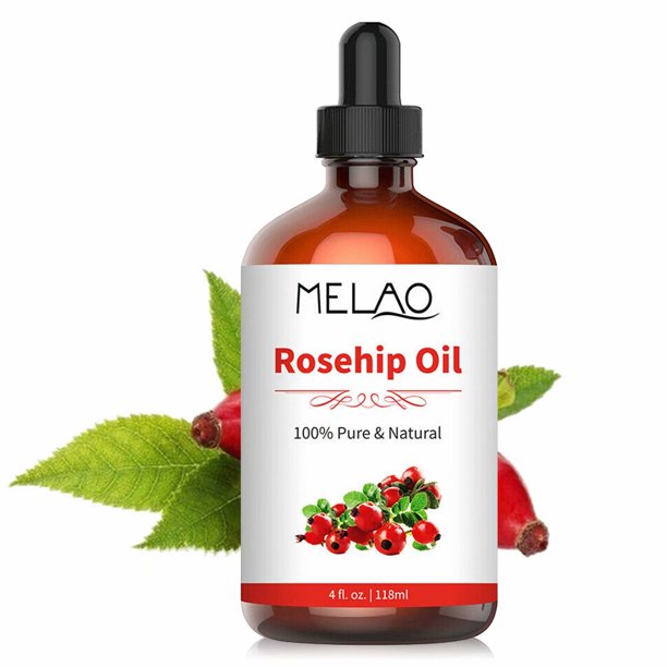 Rosehip Seed Oil All Natural Anti Aging Moisturizer Treatment For Face Hair Skin Nails Men Women 4 Oz Walmart Com Walmart Com