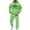 Green, variant on ibiyuan Men's 2 Piece Sweat Suits Set Matching Outfits Casual Hoodies Hoody Sweatshirt Drawstring Pants Long Sets Outfits,Red