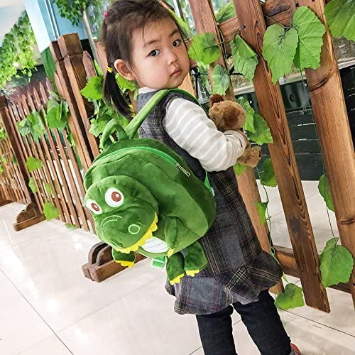 Crocodile Backpack - green, Boys