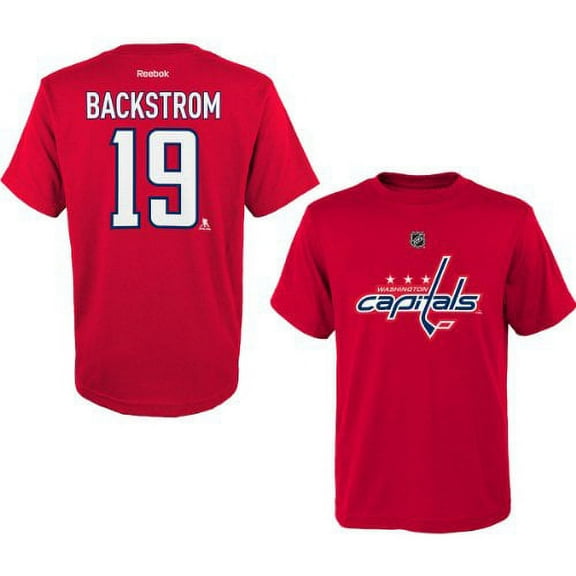 Reebok Washington Capitals Backstrom Player Tee - Youth
