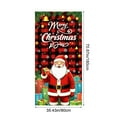 thumbnail image 3 of ToyKingdee Christmas Door Cover - Santa Claus Holiday Banner for Party Decoration, 3 of 6
