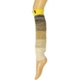 thumbnail image 2 of Wrapables® Women's Multicolor Button Leg Warmers, Yellow, 2 of 3